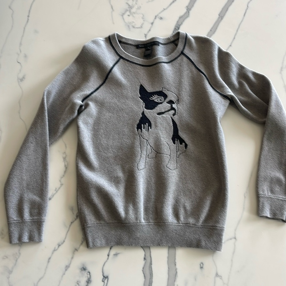 Marc by Marc Jacob’s French bulldog sweatshirt. Size small.